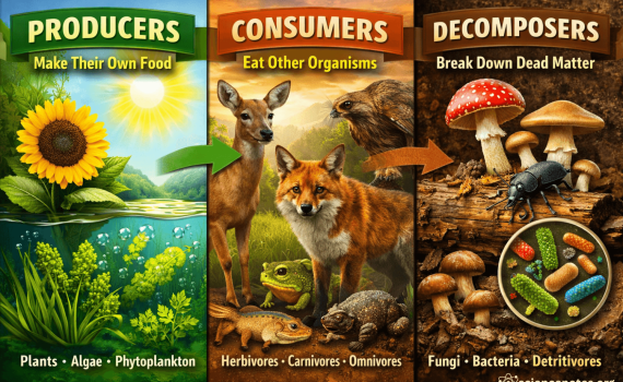 Producers Consumers Decomposers