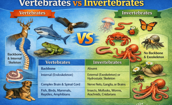 Vertebrates vs Invertebrates