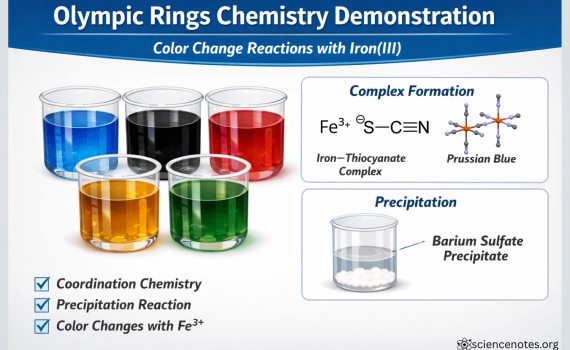 Olympic Rings Chemistry Demonstration