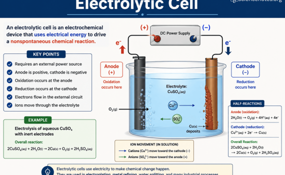 Electrolytic Cell Definition and Diagram