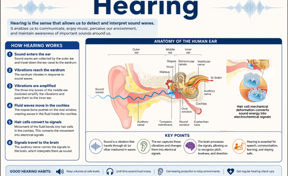Hearing Diagram or Infographic