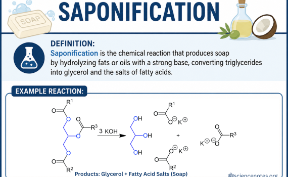Saponification Reaction Definition and Example