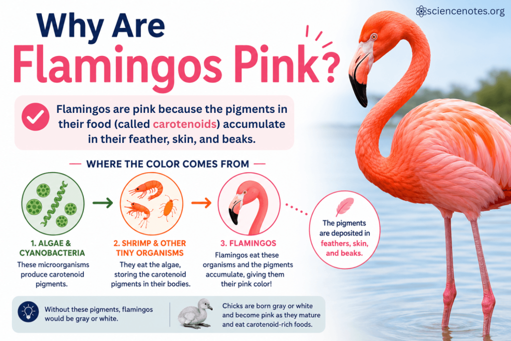 Why Are Flamingos Pink Explained
